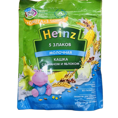 Bột ăn dặm Heinz chuối táo 200g