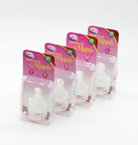 Núm vú cổ hẹp GB Baby Plus size L (2 cái)