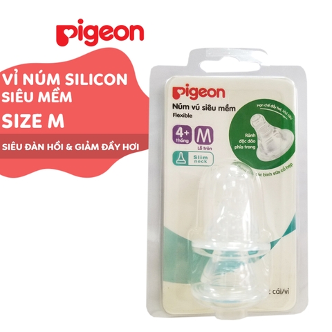 Núm vú cổ hẹp GB Baby size M (2 cái)
