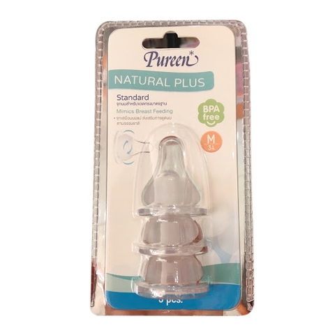 Núm vú Pureen cổ hẹp size M