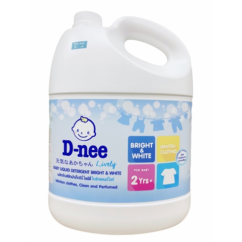 Nước giặt Dnee màu Trắng 3000ml