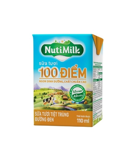 Nuti Nutimilk đường đen 110ml