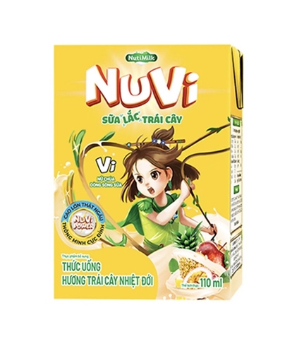 Nuvi SCU trái cây nhiệt đới 110ml