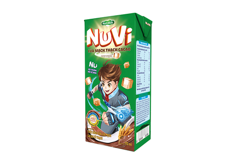 Nuvi lúa mạch ca cao có thạch 170ml