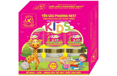 Yến Pharma Nest Kids Dâu (hộp)