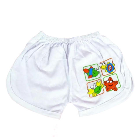 Quần ngắn trắng thể thao số 1