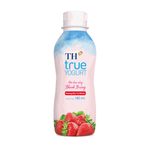TH True Milk SCU dâu 180ml