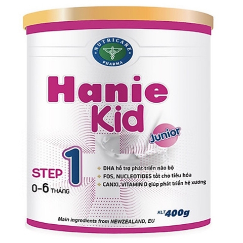 Sữa Hanie Kid 1 (0-6th) 400g