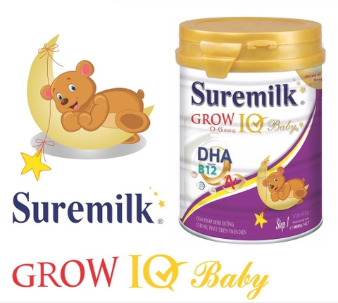 Suremilk Grow IQ Baby 900g