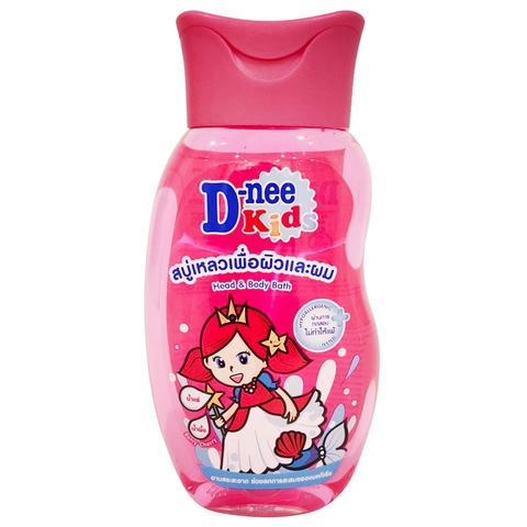 Tắm gội Dnee Kids trên 3 tuổi hồng 200ml