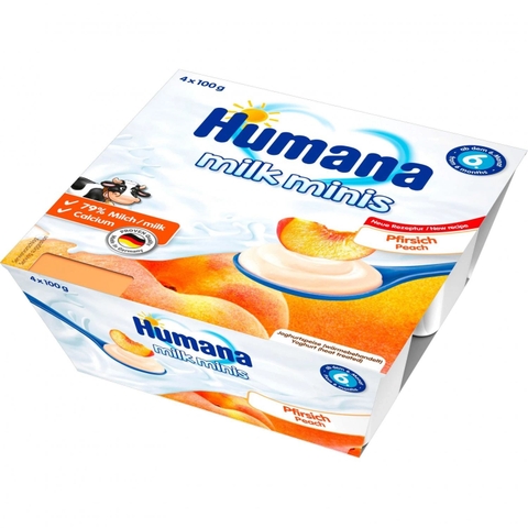 Váng sữa đào Humana