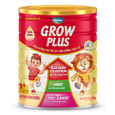 VNM Grow plus đỏ 1+ 1.4kg sữa non