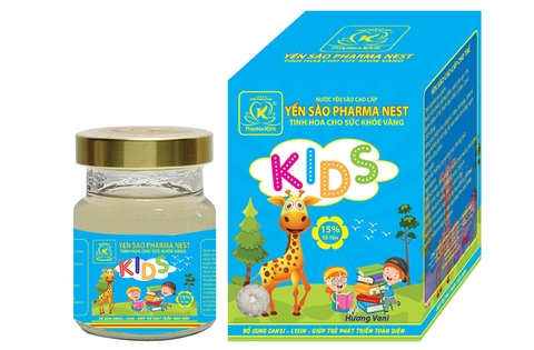 Yến Pharma Nest Kids hương vani (Lọ) new