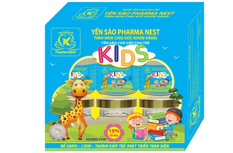 Yến Pharma Nest Kids Vani (hộp) new
