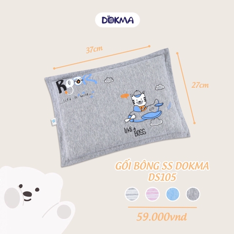Gối bông sơ sinh Dokma DS105