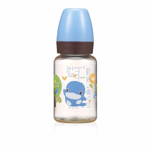 Bình sữa cổ hẹp Kuku nhựa PES 140ml