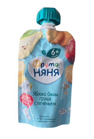 Hoa quả nghiền Fruto táo lê chuối