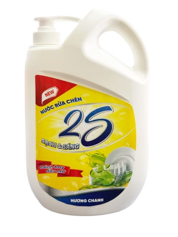 Nước rửa chén 2S Hương Chanh 2.1Kg
