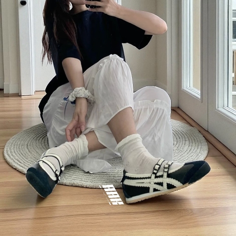 Onitsuka Tiger Mexico 66 TGRS "Black Cream" ( 1182A678-001)