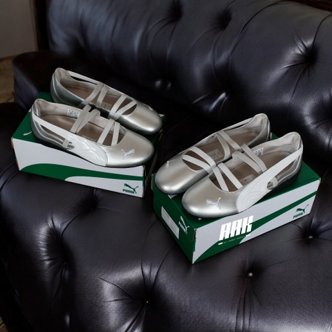 PUMA SPEEDCAT BALLET CORE  "SILVER " (401581 01 )