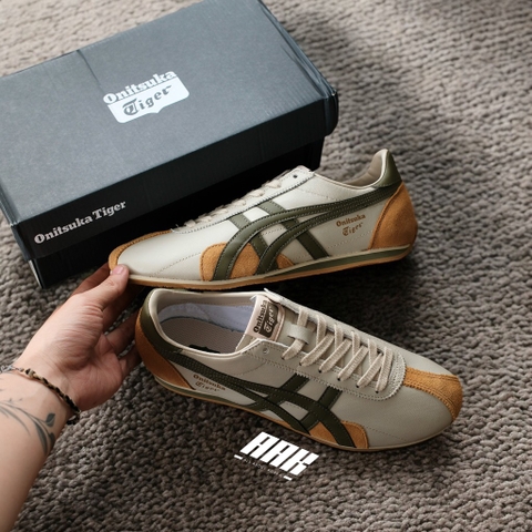 ONITSUKA TIGER RUNSPARK "OLIVE GREEN MUSTARD YELLOW '(1183B480-200)