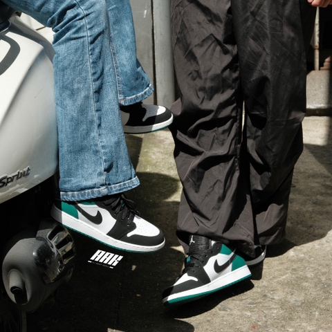 JORDAN 1 LOW MYSTIC GREEN - 553560113