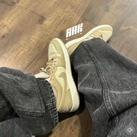 Nike Air Jordan 1 Low 'Rattan Sail Desert Camo'  (DC0774-203)