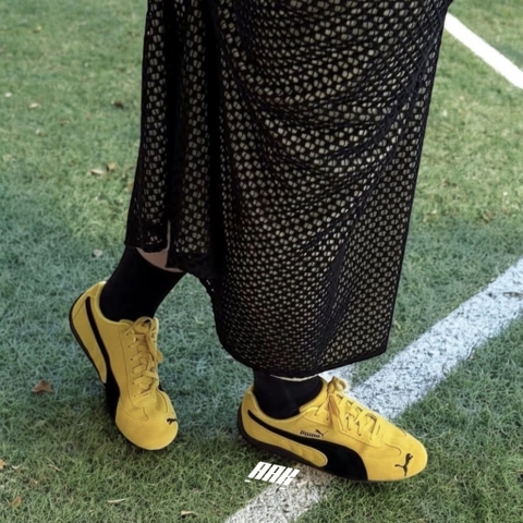 PUMA SPEEDCAT " PELE YELLOW BLACK " (398846-19)