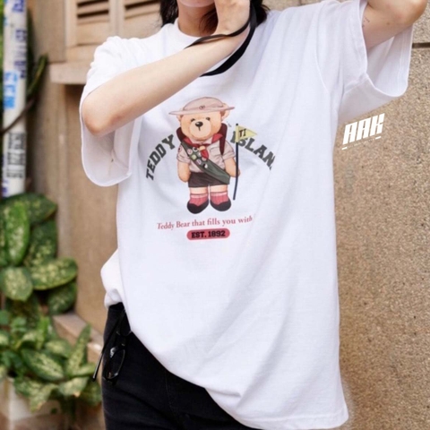 TEDDY ISLAND TEE - BOY SCOUT (22SS05)