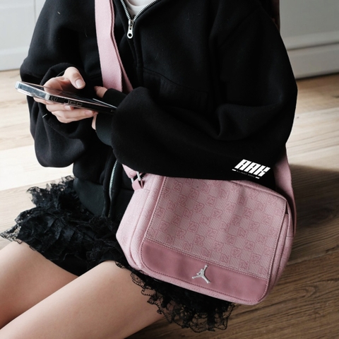 JORDAN SHOULDER BAG 'MONOGRAM PINK LIMITED EDITION' (FJ6790 625)