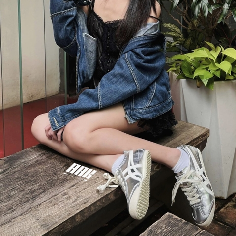 ONITSUKA MEXICO 66 SILVER/OFFWHITE (1183B566-021)