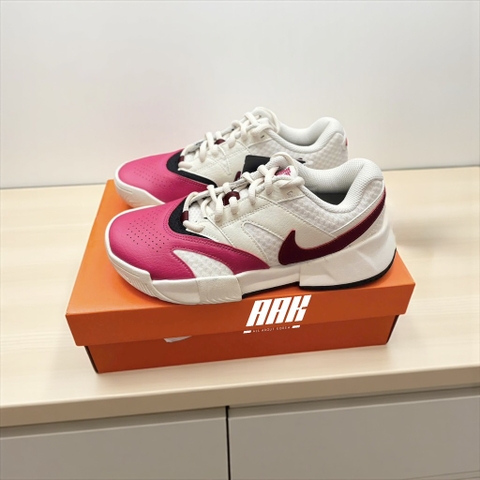 Nike Court Lite 4 'Pale Ivory Sail Black Team Red' (FD6575-103)