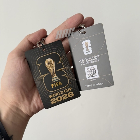 FIFA Official World Cup 2026 Fan ID Pass Card