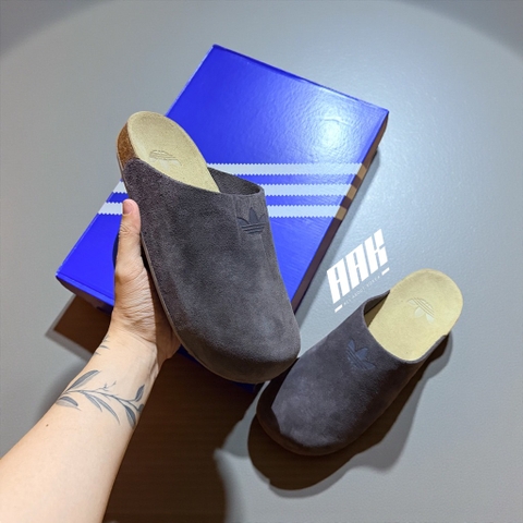 ADIDAS ADIMULE SLIDES " DARK BROWN " ( JS0705)