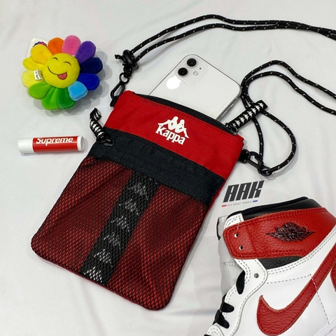 KAPPA POUCH RED BAG