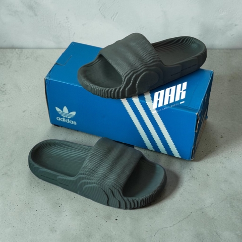 Adidas Adilette 22 Grey Five Core Black (HP6522)