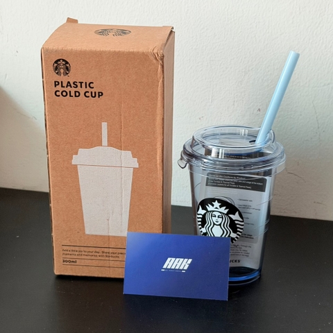 Starbucks Siren Washed Blue Mini Coldcup / 300ML