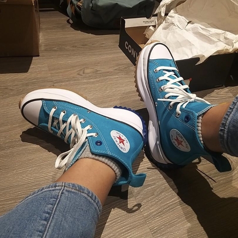 CONVERSE RUN STAR HIKE HI TEAL - 167108C