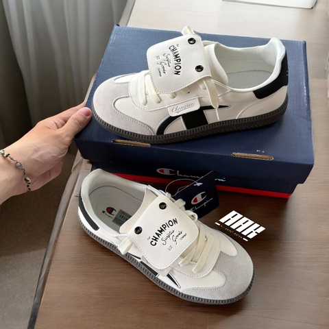 CHAMPION T-TRAINER KID SIZE ' Cream/Black ' [ UF44FWT46DU1HF4]