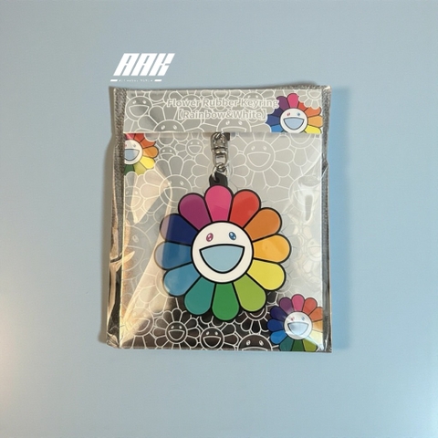 Takashi Murakami Flower Rubber Keychain