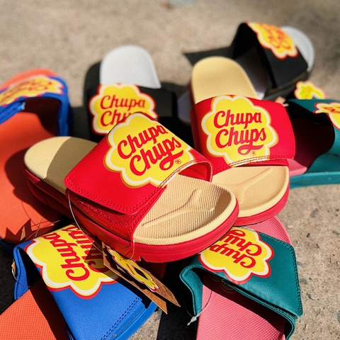 SHOOPEN X CHUPA CHUPS SLIPPERS RED - AFDU79S02