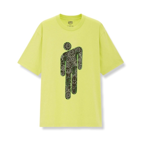 BILLIE EILISH X TAKASHI MURAKAMI T-SHIRT GREEN - 341 428709