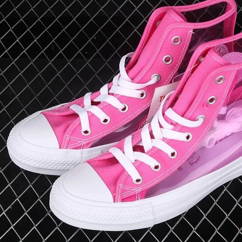 CONVERSE LIGHT CLEAR MATERIAL- SIZE 39.5