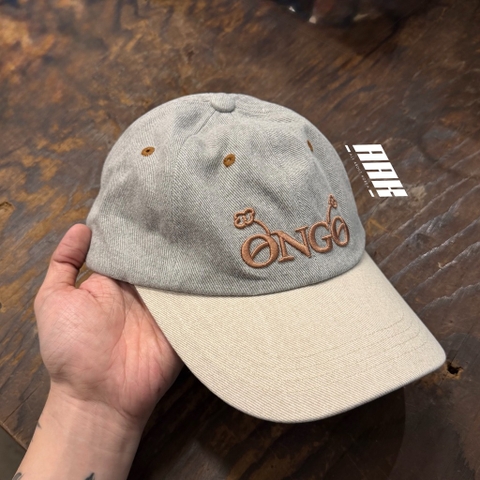 ONGO TWO TONE LOGO CAP_COTTON ( Sand )
