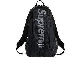 SUPREME BACKPACK SS 2020 BLACK