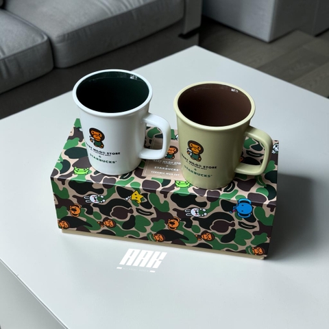 Baby Milo + Starbuck Ceramic Mug set