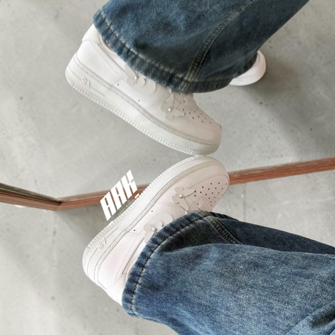 Nike Air Force 1 Low Butterfly White Women's Shoes (IH4480-100)