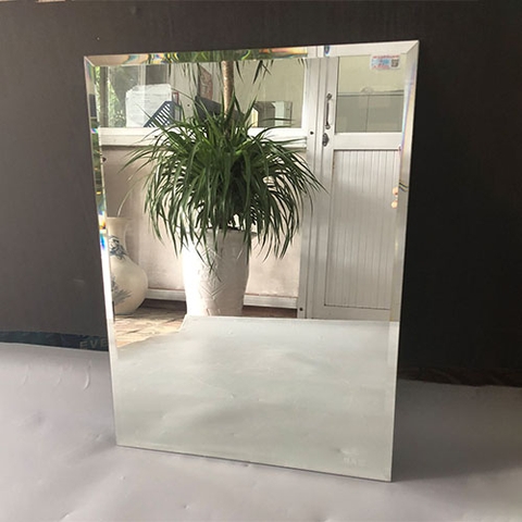 Gương Soi Chữ Nhật Trắng Trơn 50*70 - JA_5711