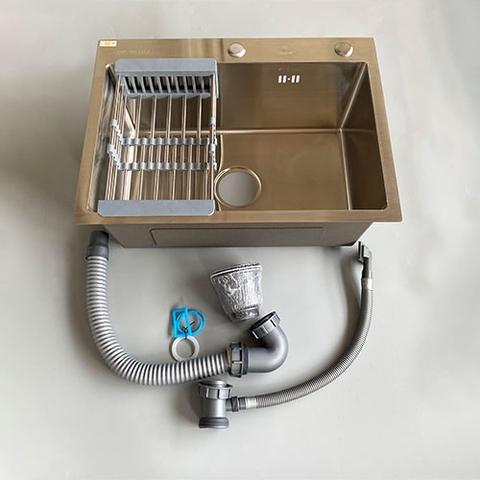 Chậu Rửa Bát Inox 1 Hố C_6045