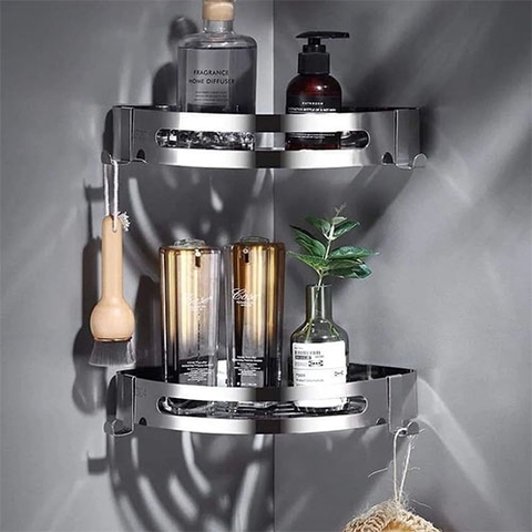 Kệ góc tấm 1 tầng inox 304 - RGT_03_25